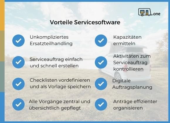 Caravan Software Vorteile Service